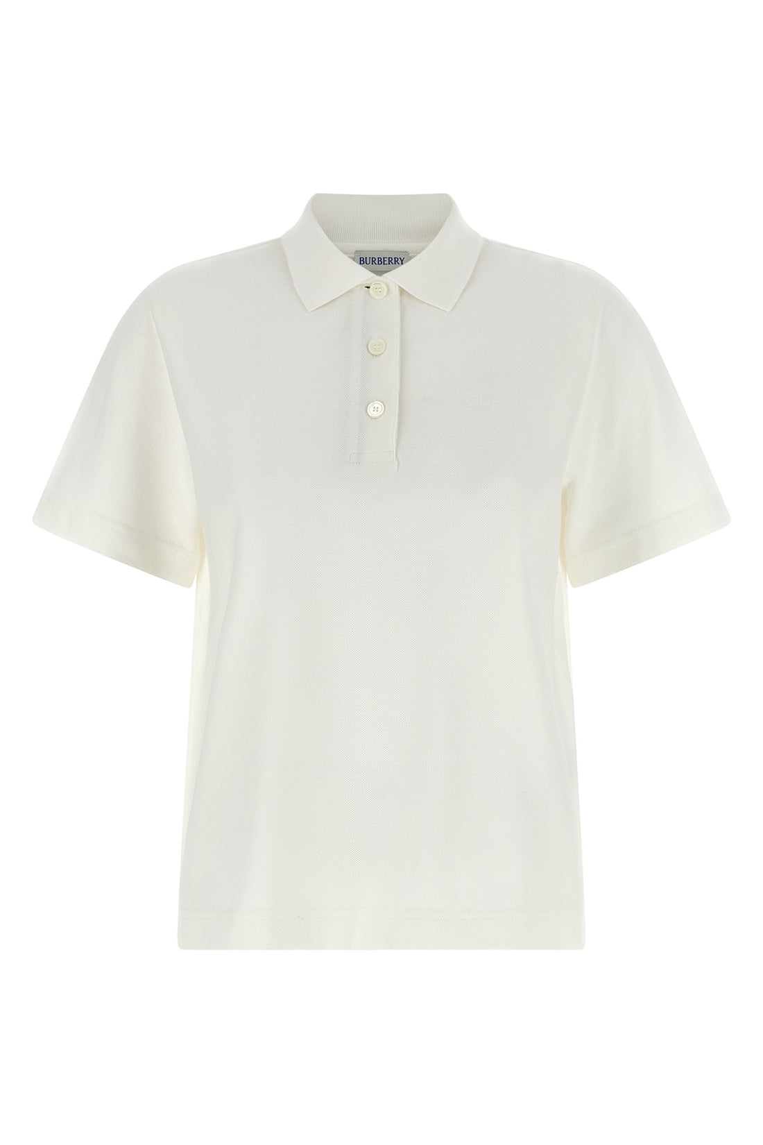 BURBERRY L priscilla cotton piqué polo shirt