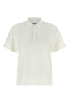 priscilla cotton piqué polo shirt