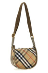 b clip mini crossbody bag in water-repellent cotton blend woven