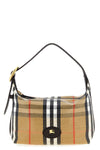 highlands duffle handbag in coated check fabric