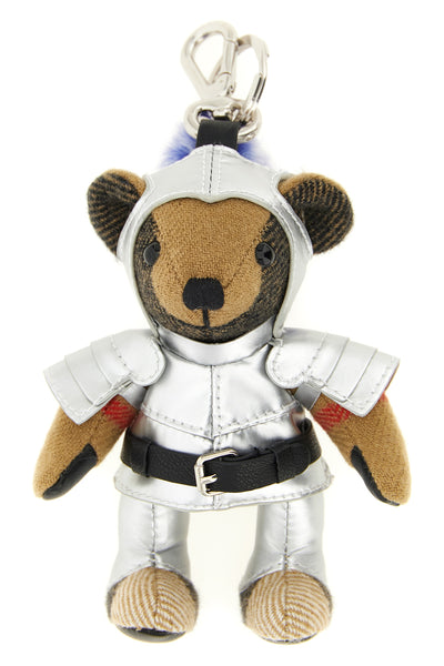 burberry check cashmere orsetto thomas keyring