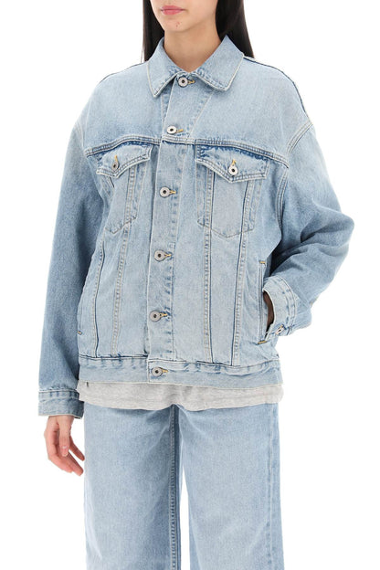 oversized denim jacket