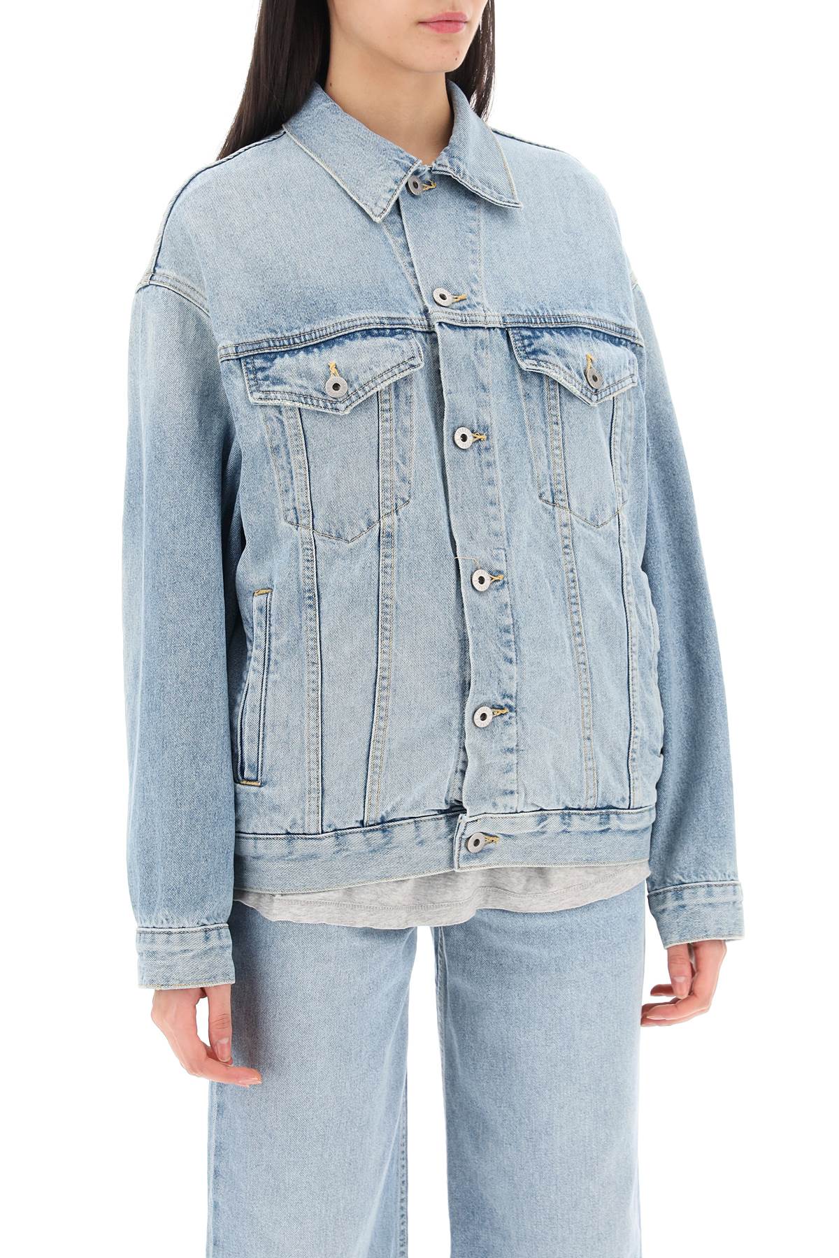 oversized denim jacket