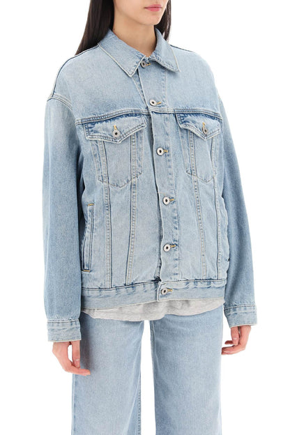 oversized denim jacket