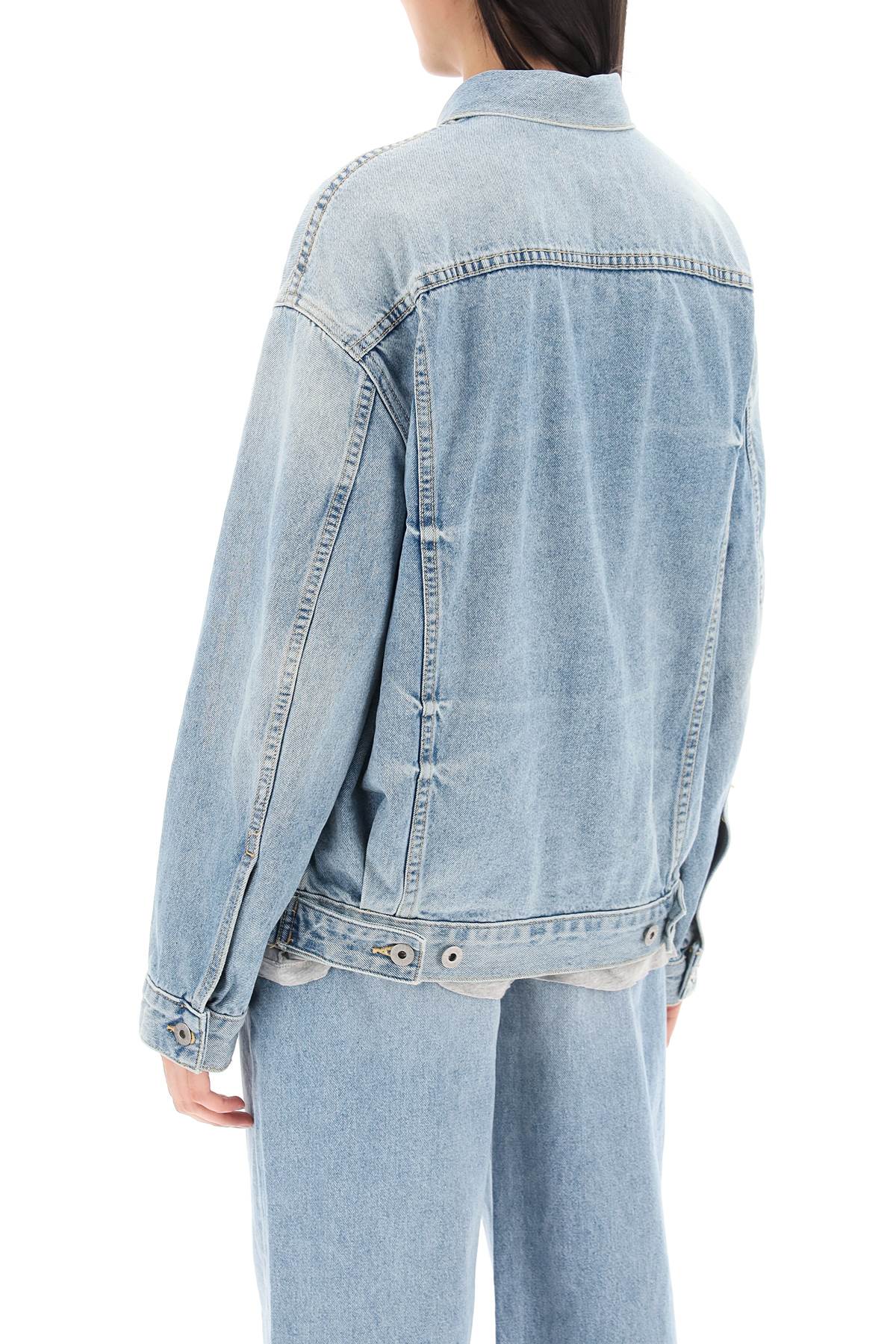 oversized denim jacket