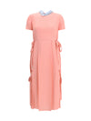 crêpe marocain dress
