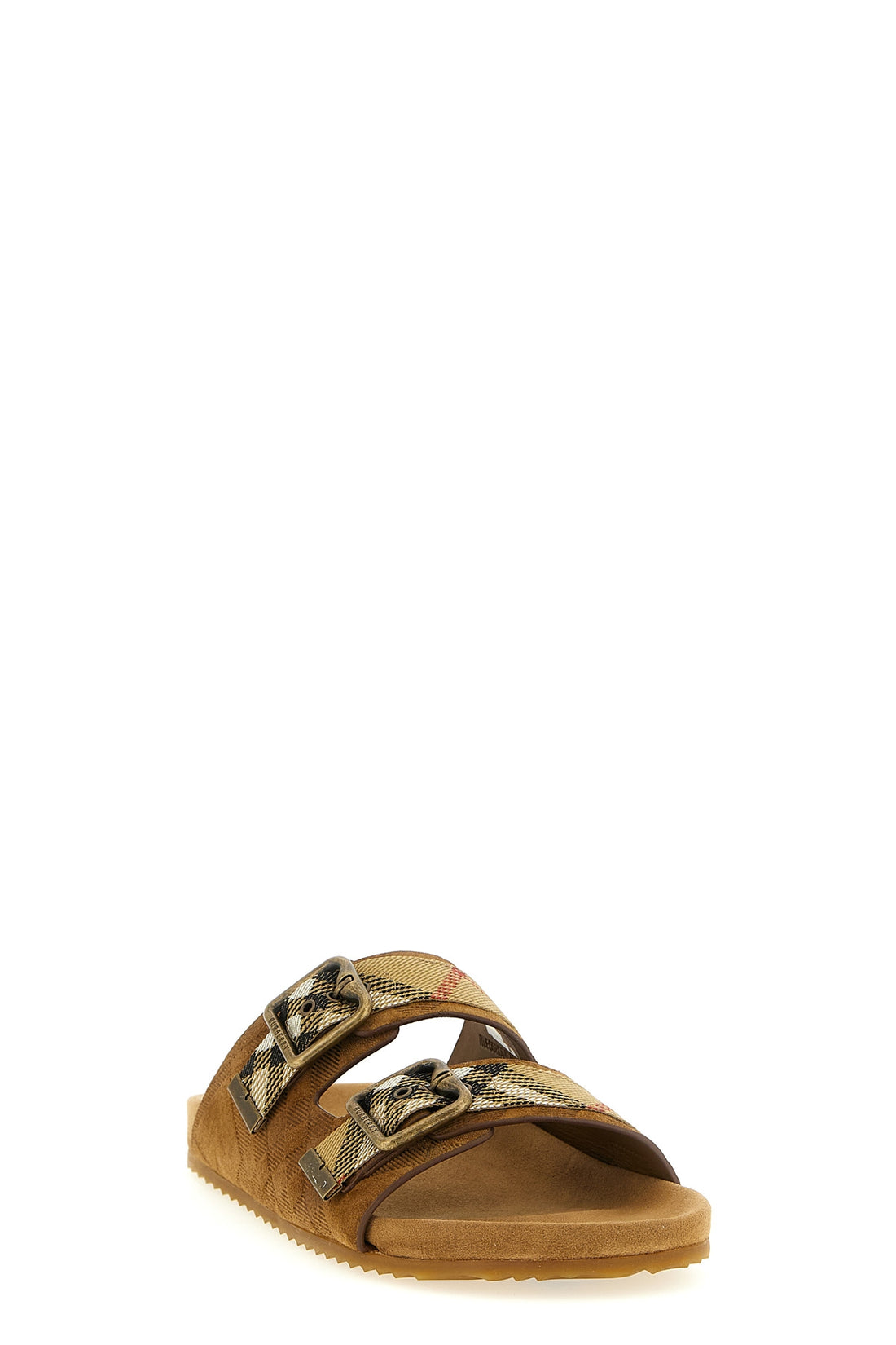 BURBERRY 36 urchin suede sandals