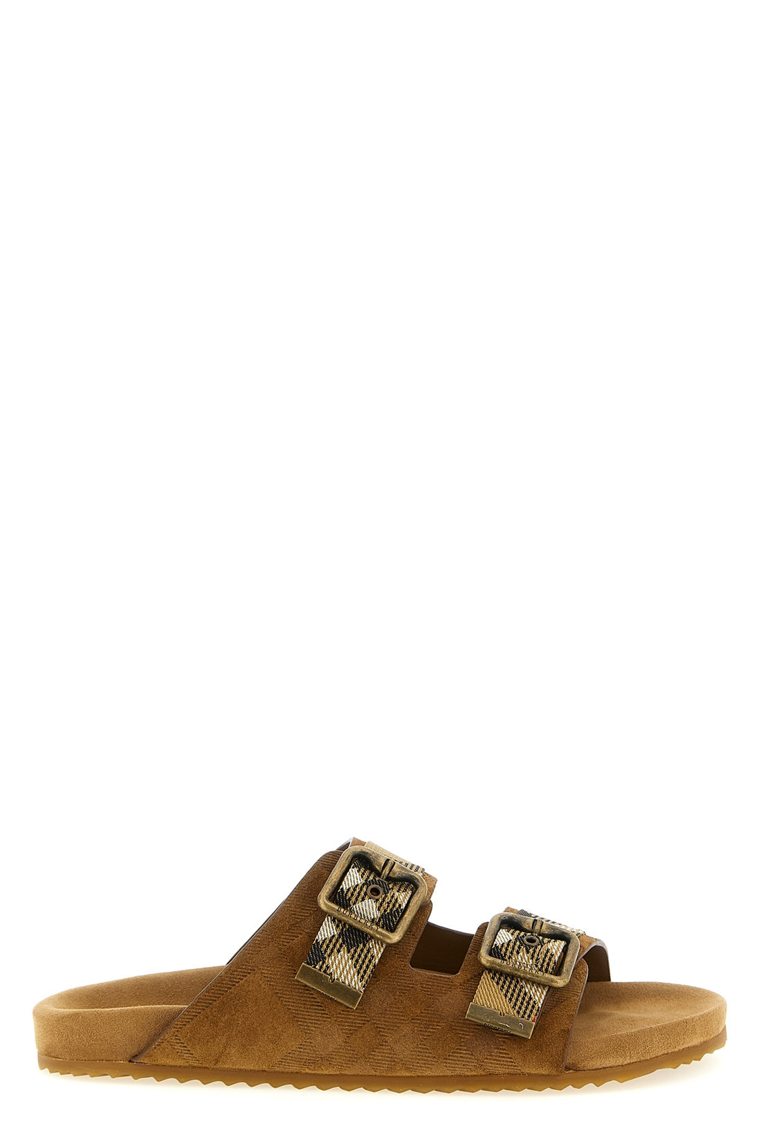 BURBERRY 36 urchin suede sandals