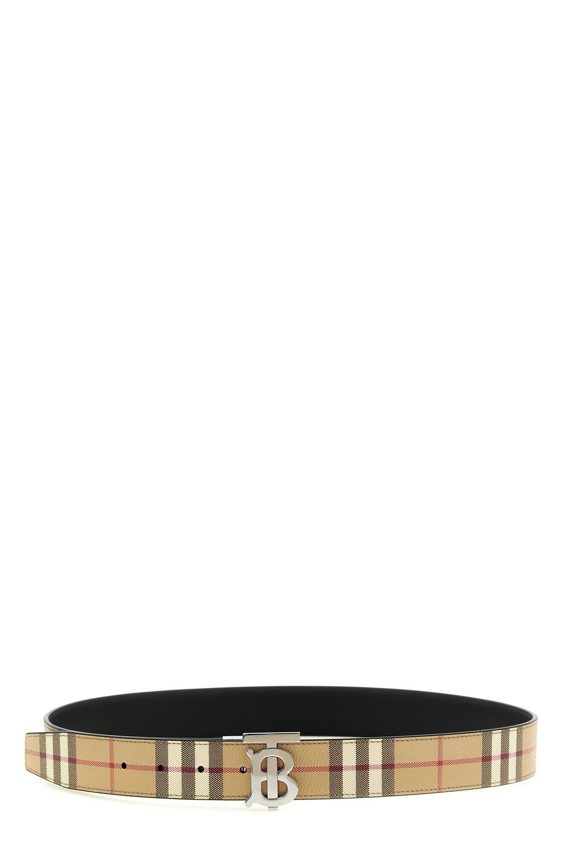 BURBERRY 90 cm the burberry reversible belt features the iconic vintage check pattern on one si
