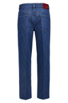 straight cotton denim jeans
