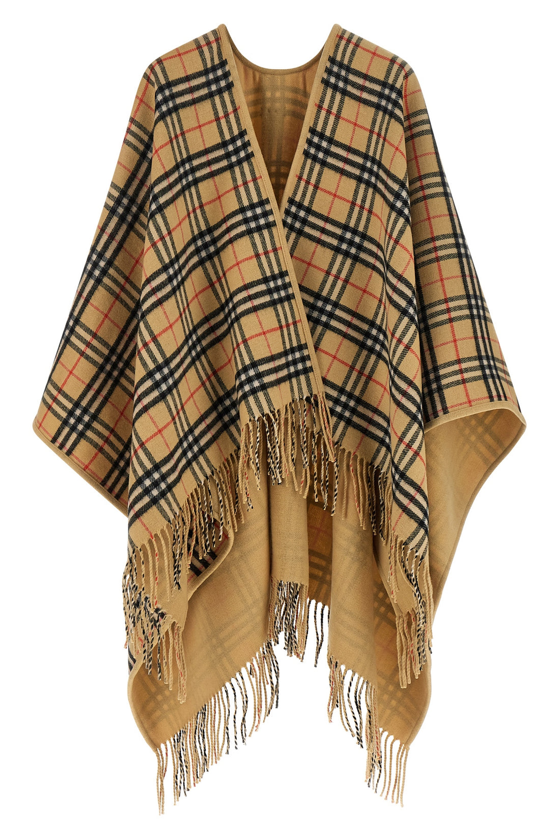 BURBERRY OS the burberry reversible cape exemplifies british craftsmanship through a versati