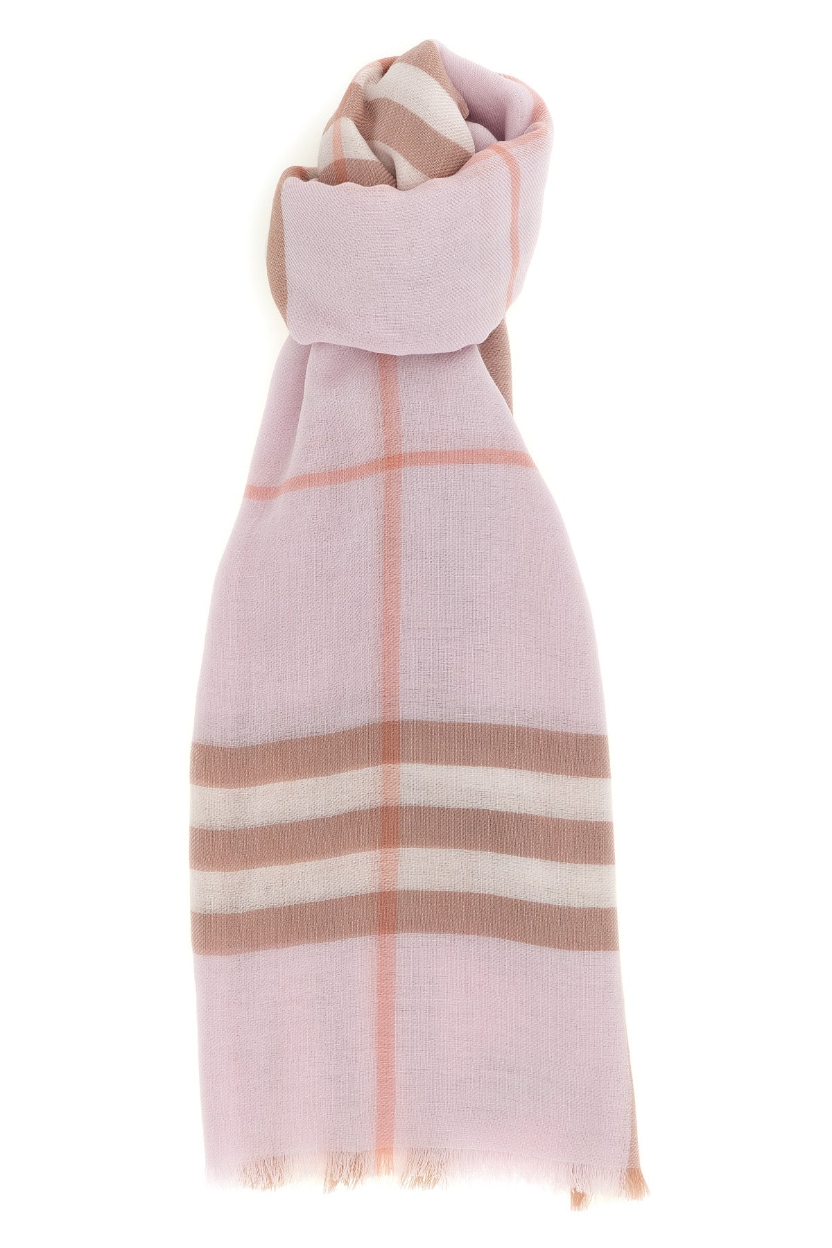 light wool giant scarf woven