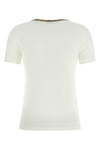 stephanie ribbed stretch cotton jersey t-shirt