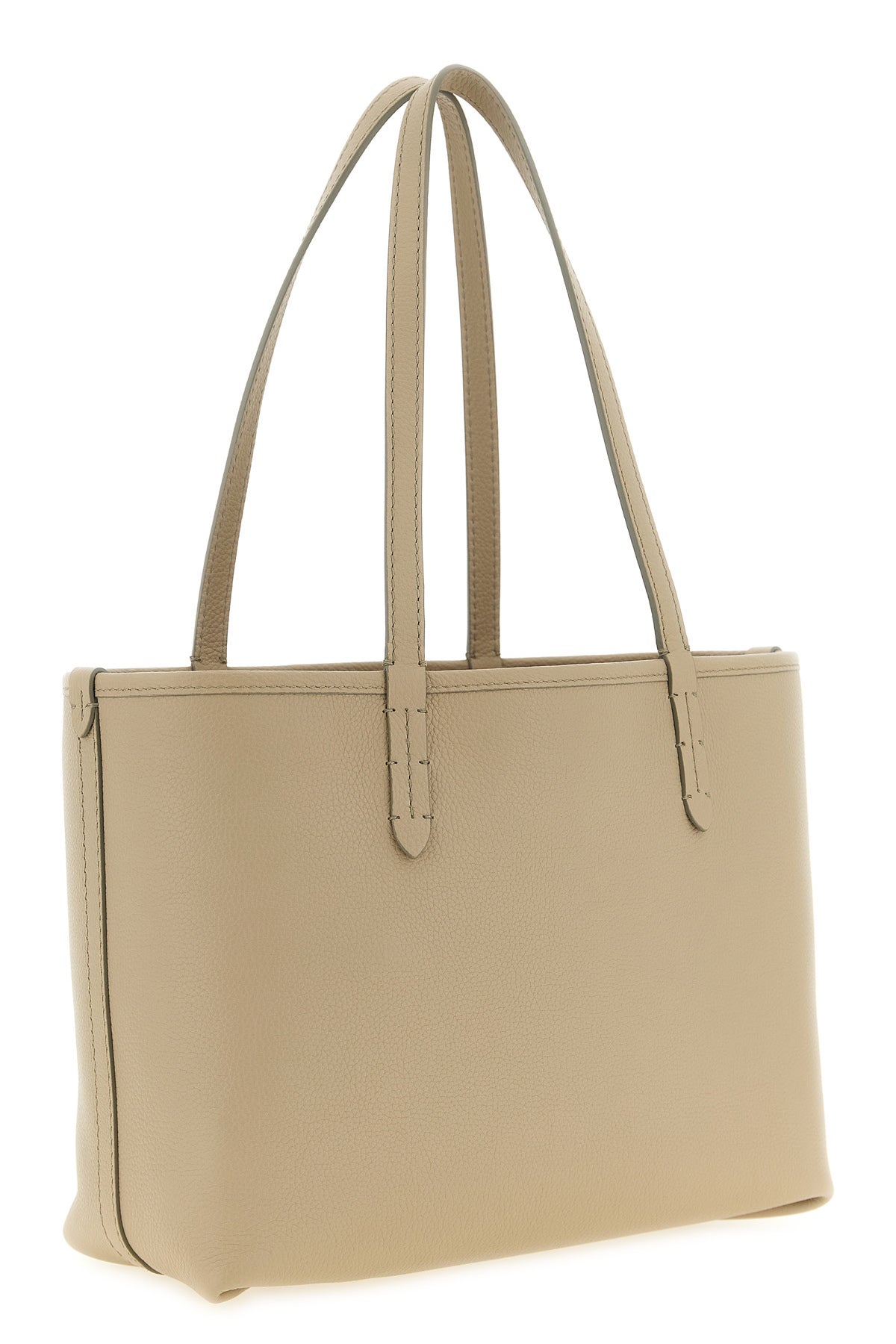 the burberry bloomsbury midi tote bag features a double-sided construction des