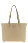 the burberry bloomsbury midi tote bag features a double-sided construction des