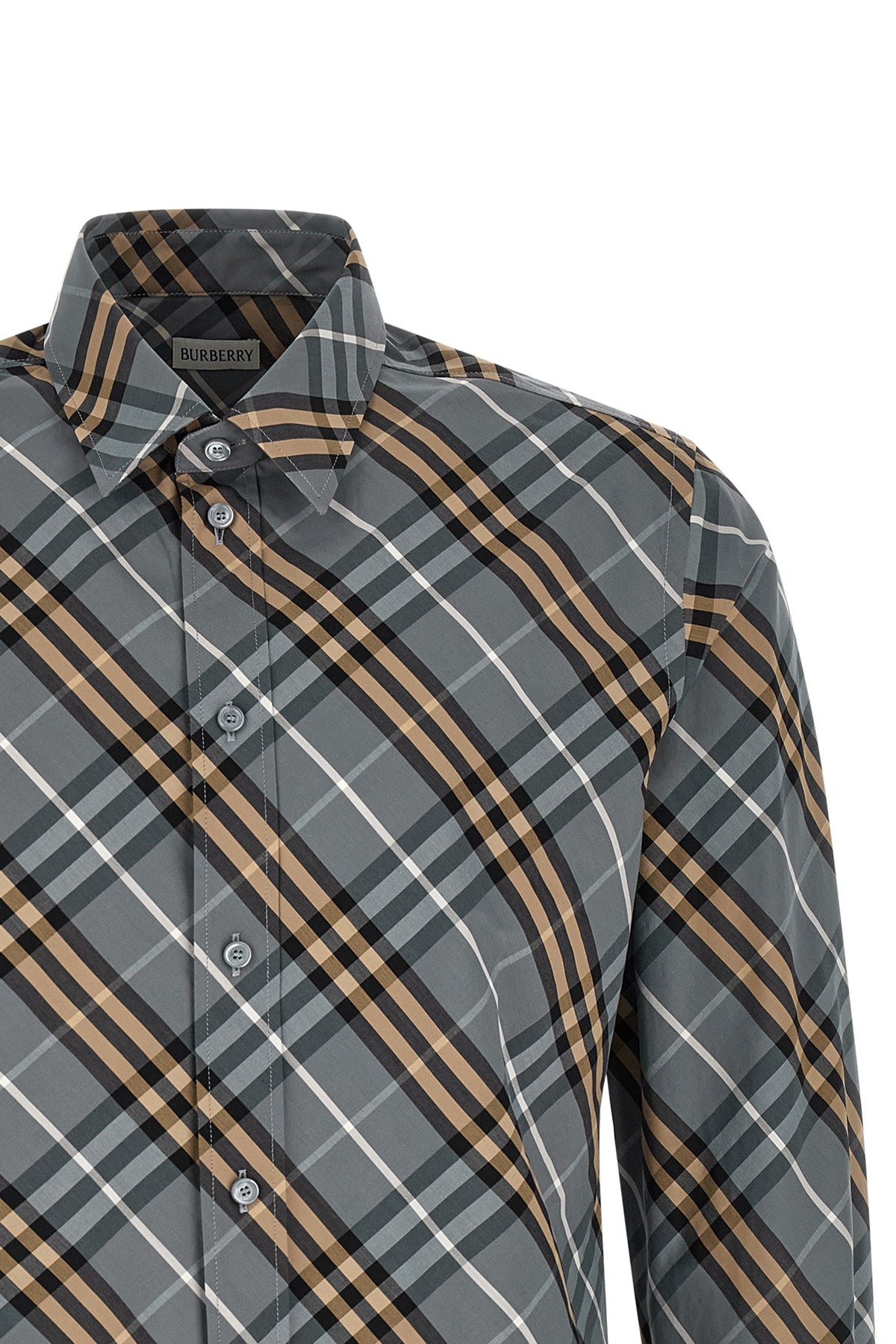 robert cotton poplin shirt woven