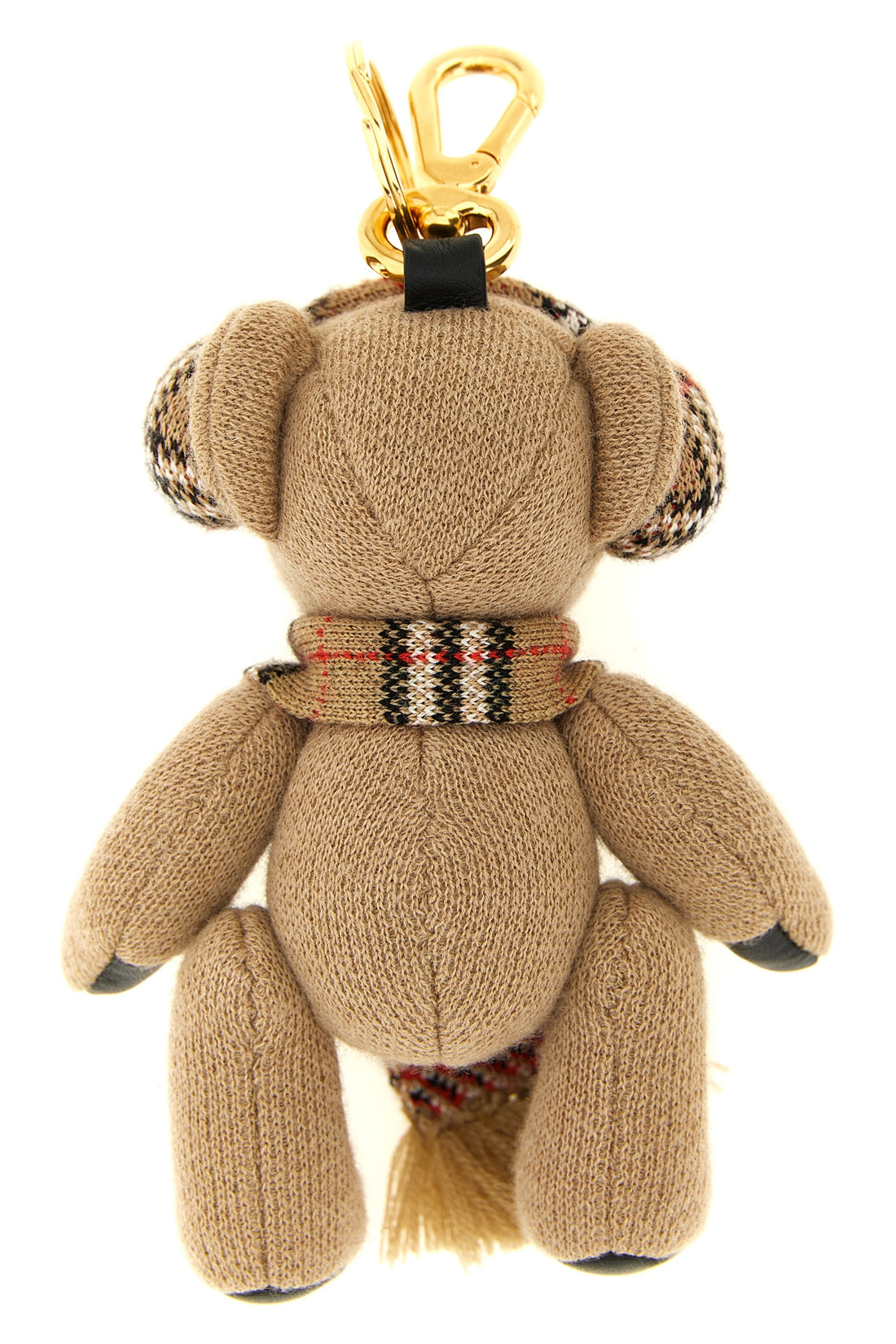 BURBERRY OS orsetto thomas wool and cashmere keyring