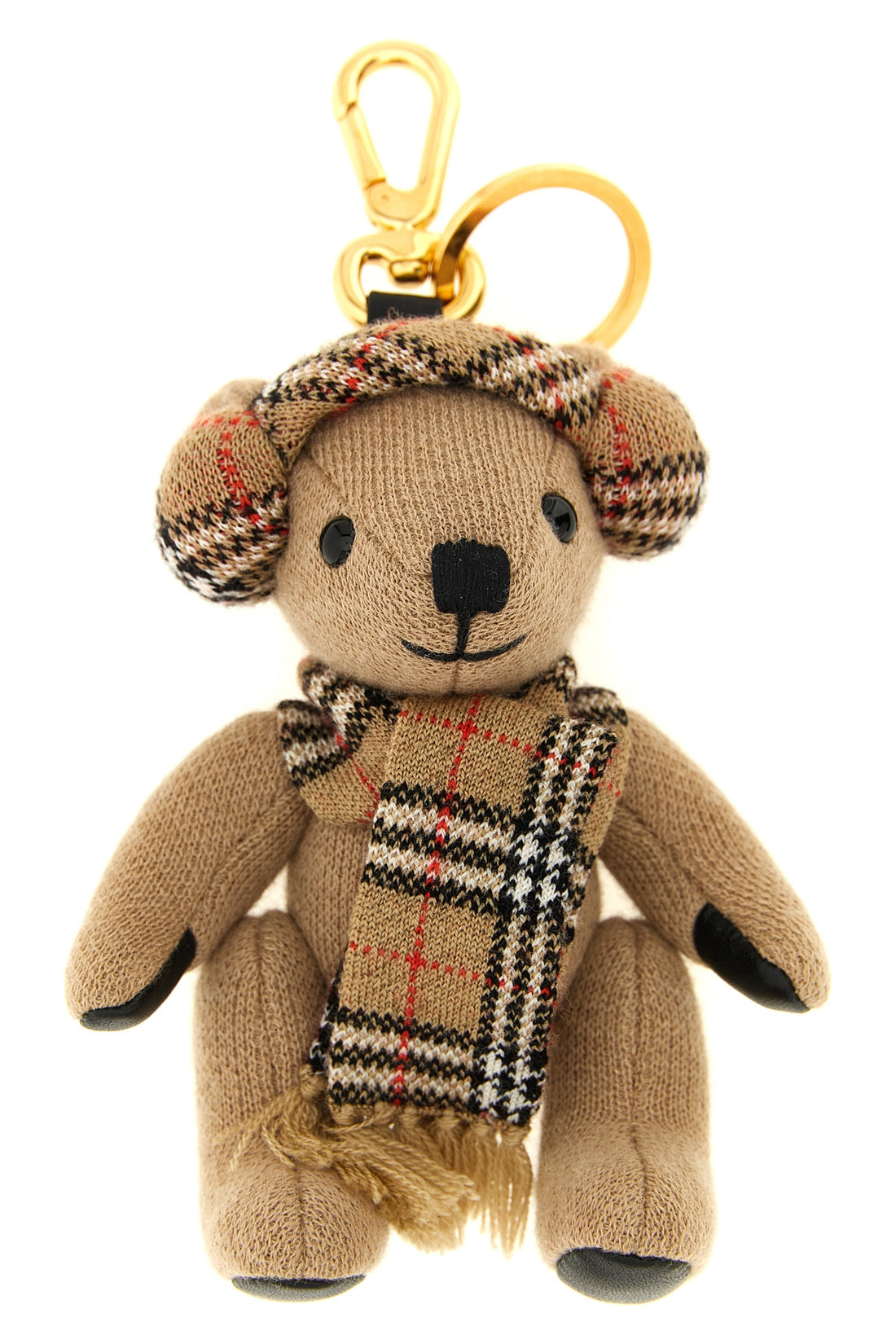 BURBERRY OS orsetto thomas wool and cashmere keyring