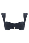 01 retro-style bikini top in stretch fabric