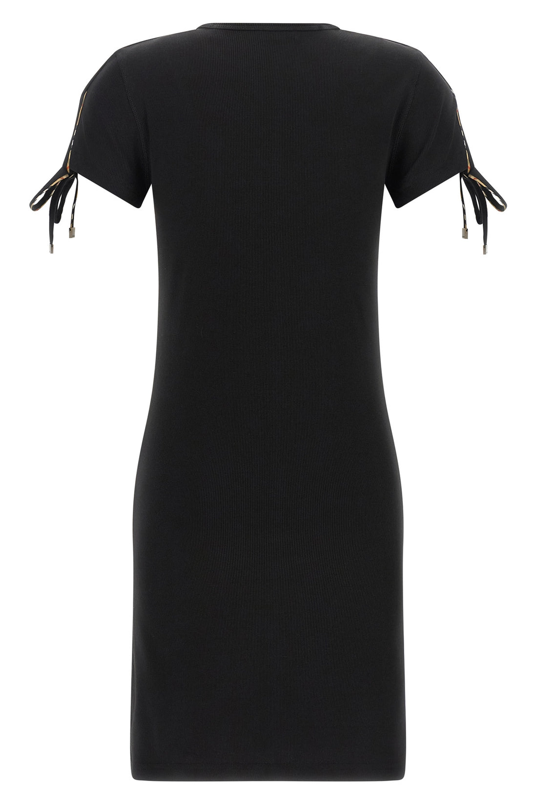 BURBERRY L the burberry tatiana short dress redefines everyday dress codes through a tail