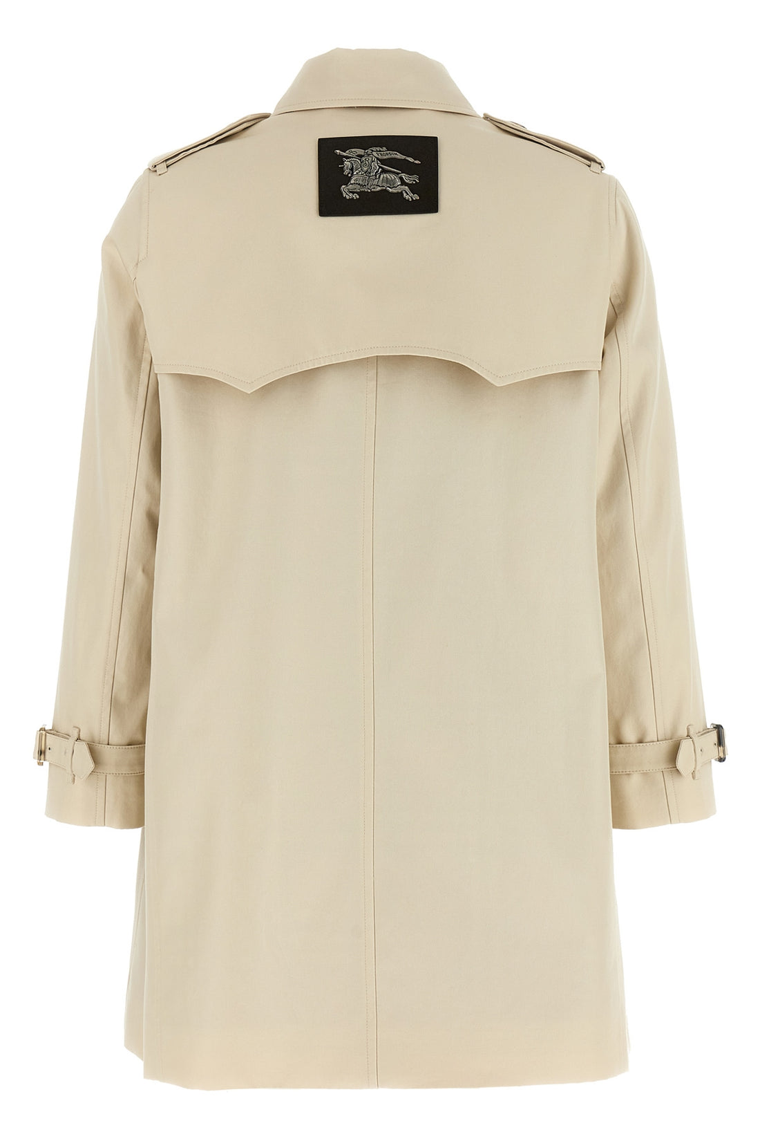BURBERRY 6 summerside short trench coat in rain-resistant cotton gabardine