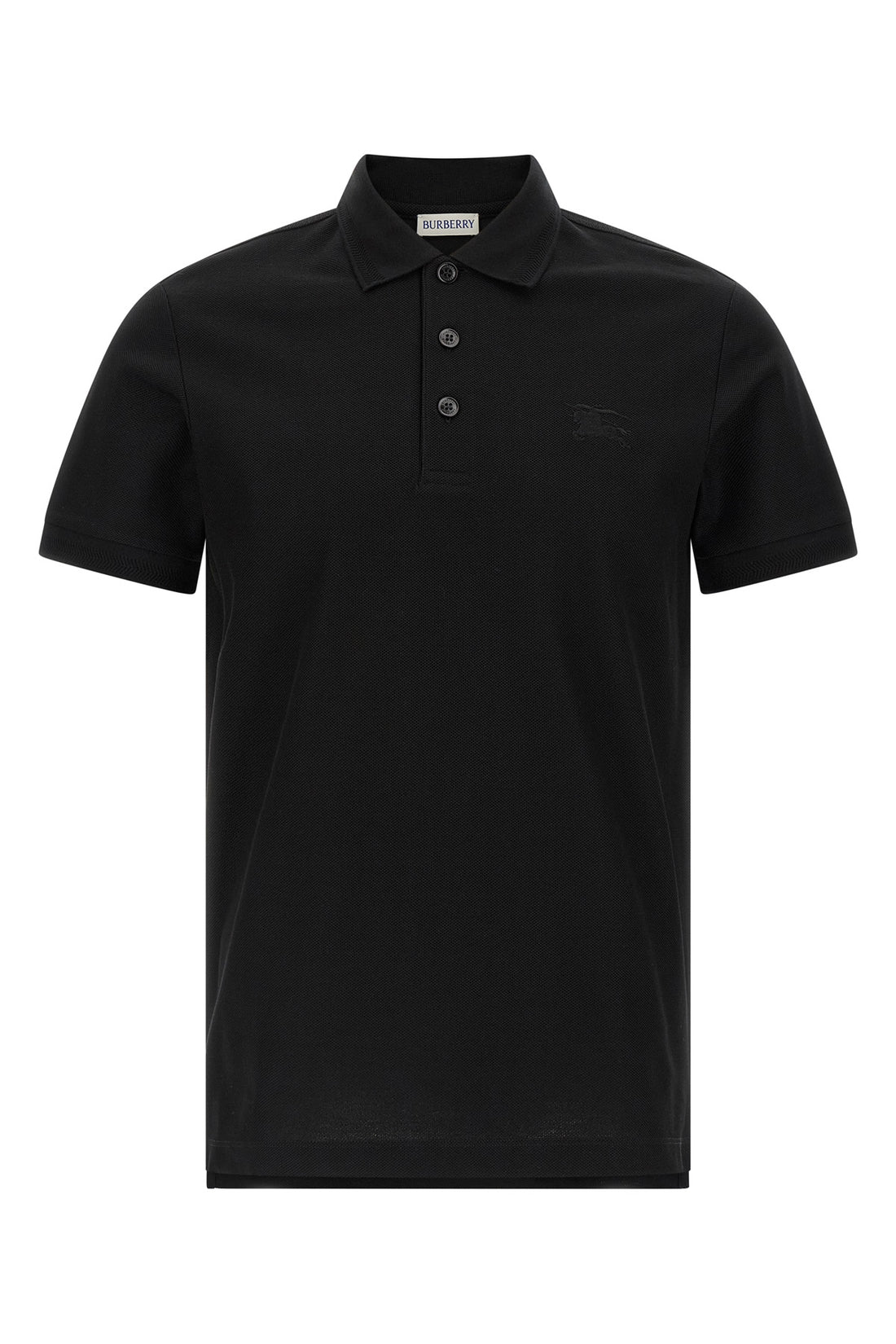 BURBERRY M eddie cotton piqué polo shirt
