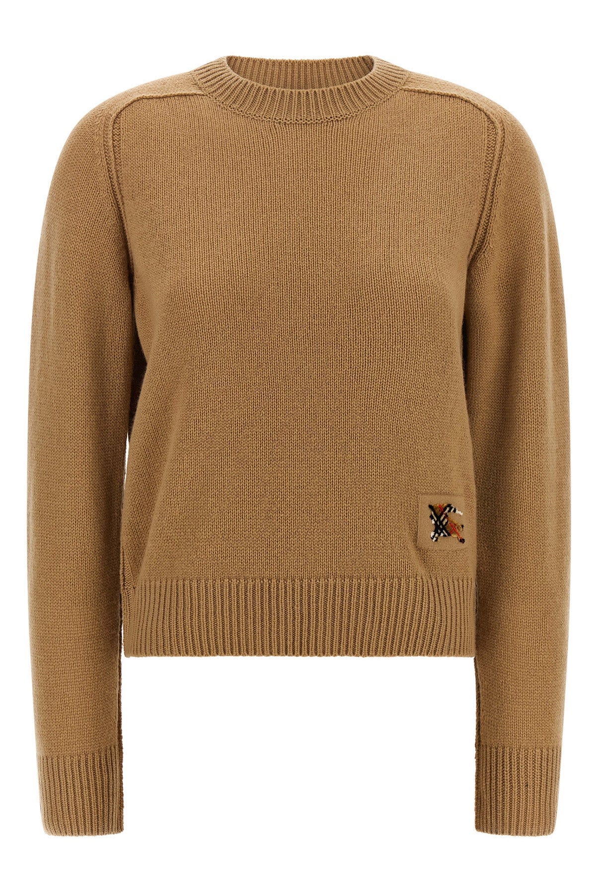 the burberry janelle sweater exemplifies the refined construction of knitwear