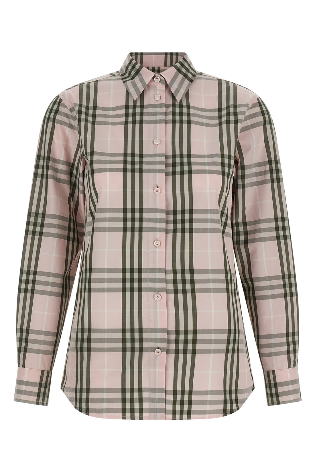 BURBERRY 4 emma cotton poplin shirt woven
