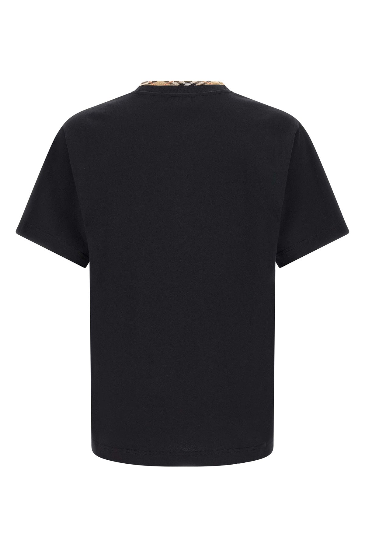 burberry ryan pure cotton t-shirt features a relaxed silhouette and a fluid fi