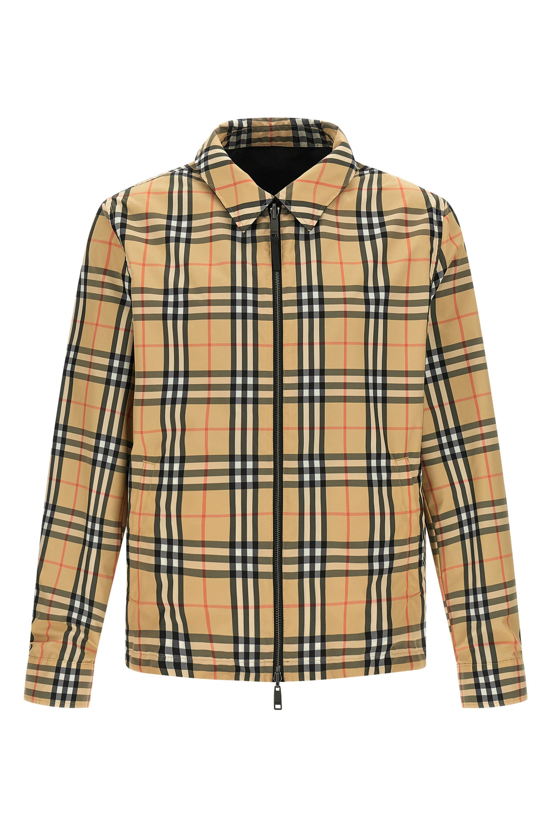 BURBERRY 52 bloomsbury reversible rainproof nylon jacket