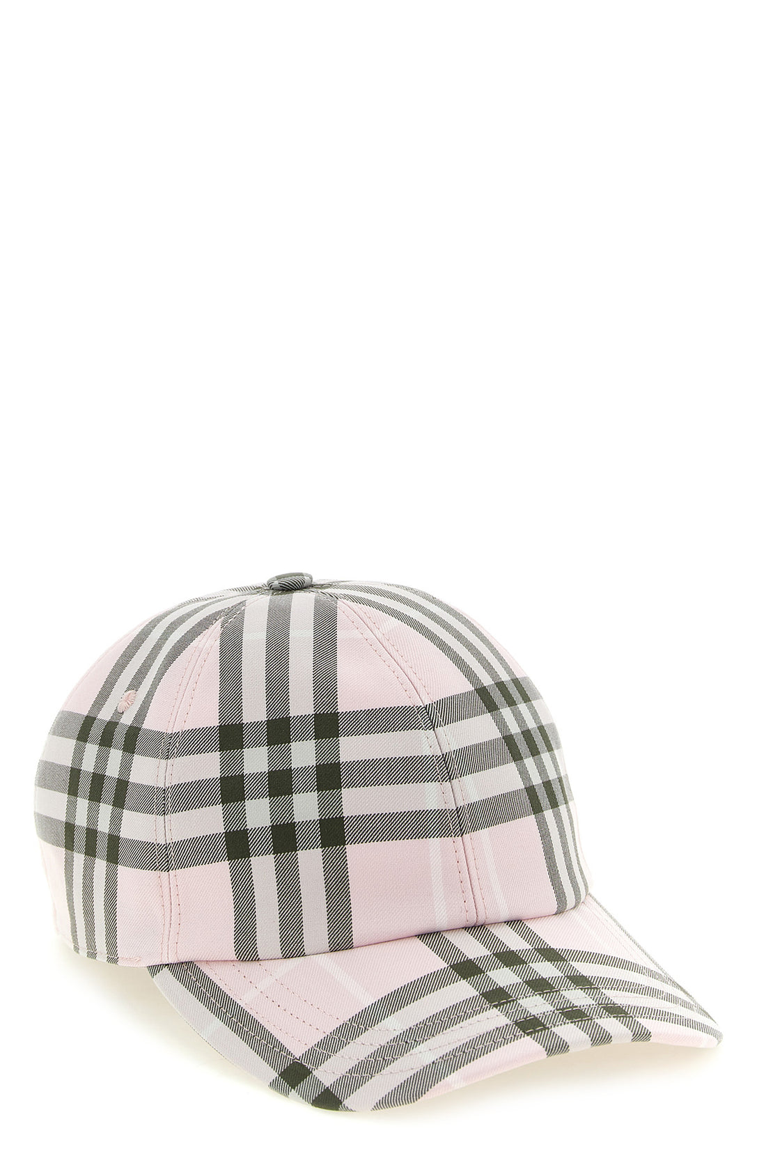 BURBERRY L baseball cap in woven cotton