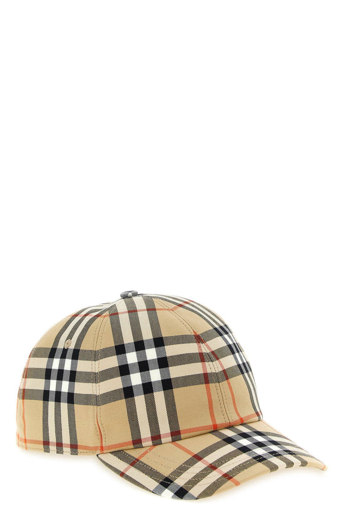 BURBERRY S baseball cap in woven cotton