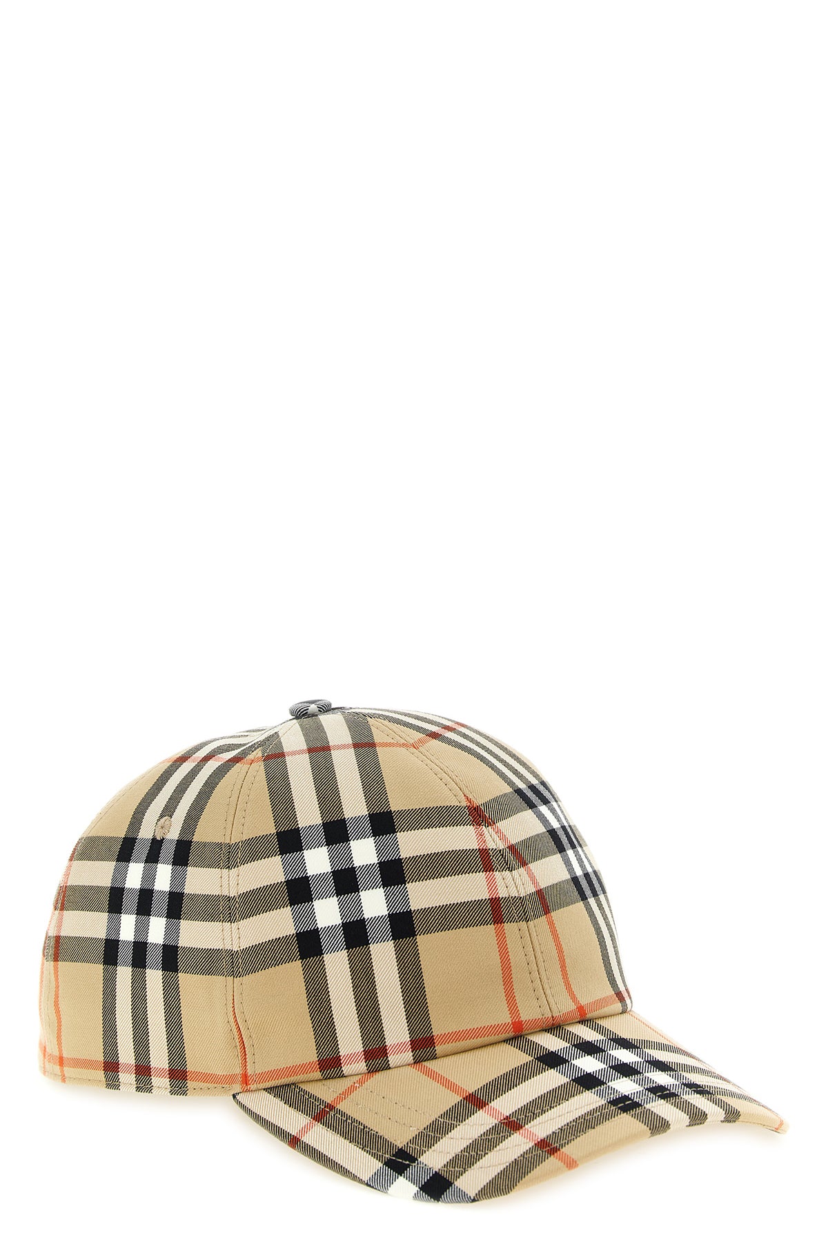 baseball cap in woven cotton