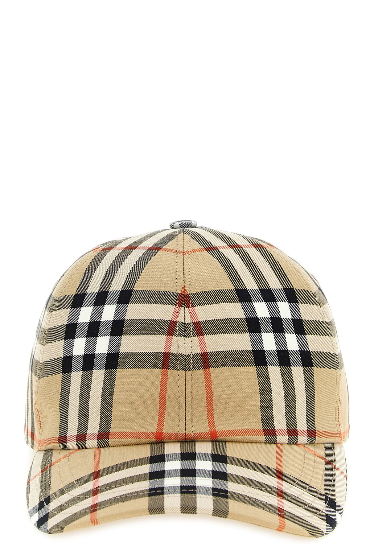 baseball cap in woven cotton