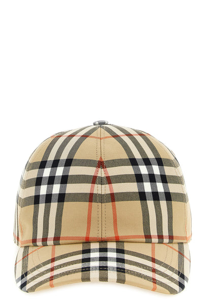 baseball cap in woven cotton