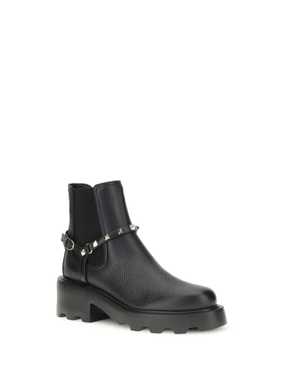 leather ankle boots