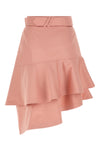 mini hollie skirt in cotton gabardine treated for a soft finish