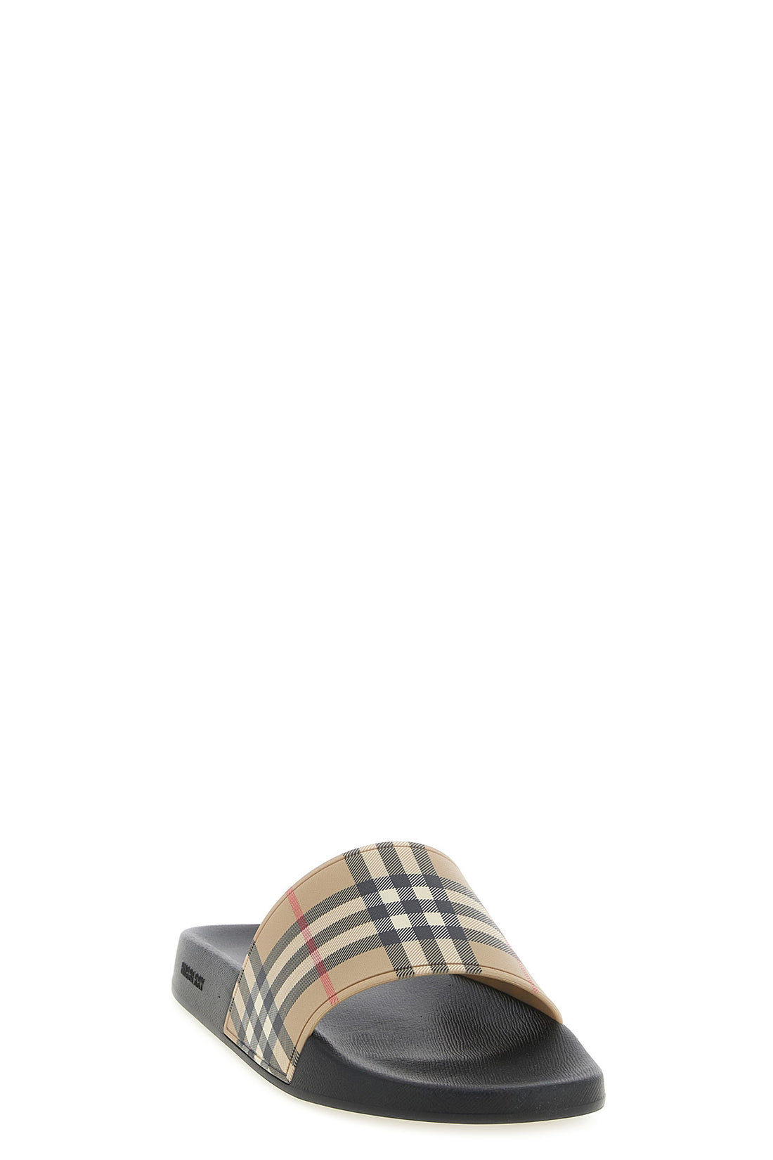BURBERRY 42 burberry new furley slide sandals