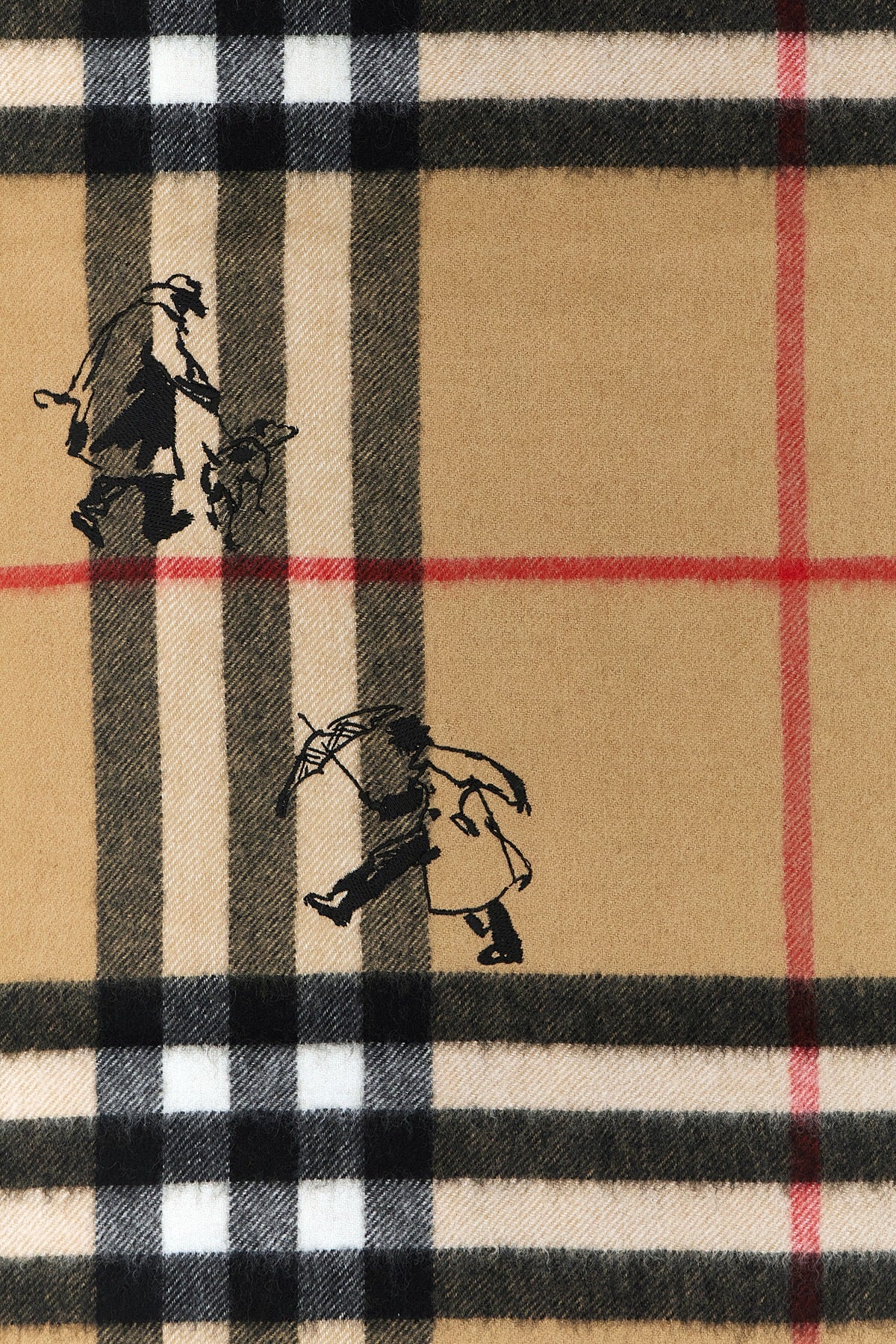 the burberry check mates scarf redefines winter accessory codes through envelo