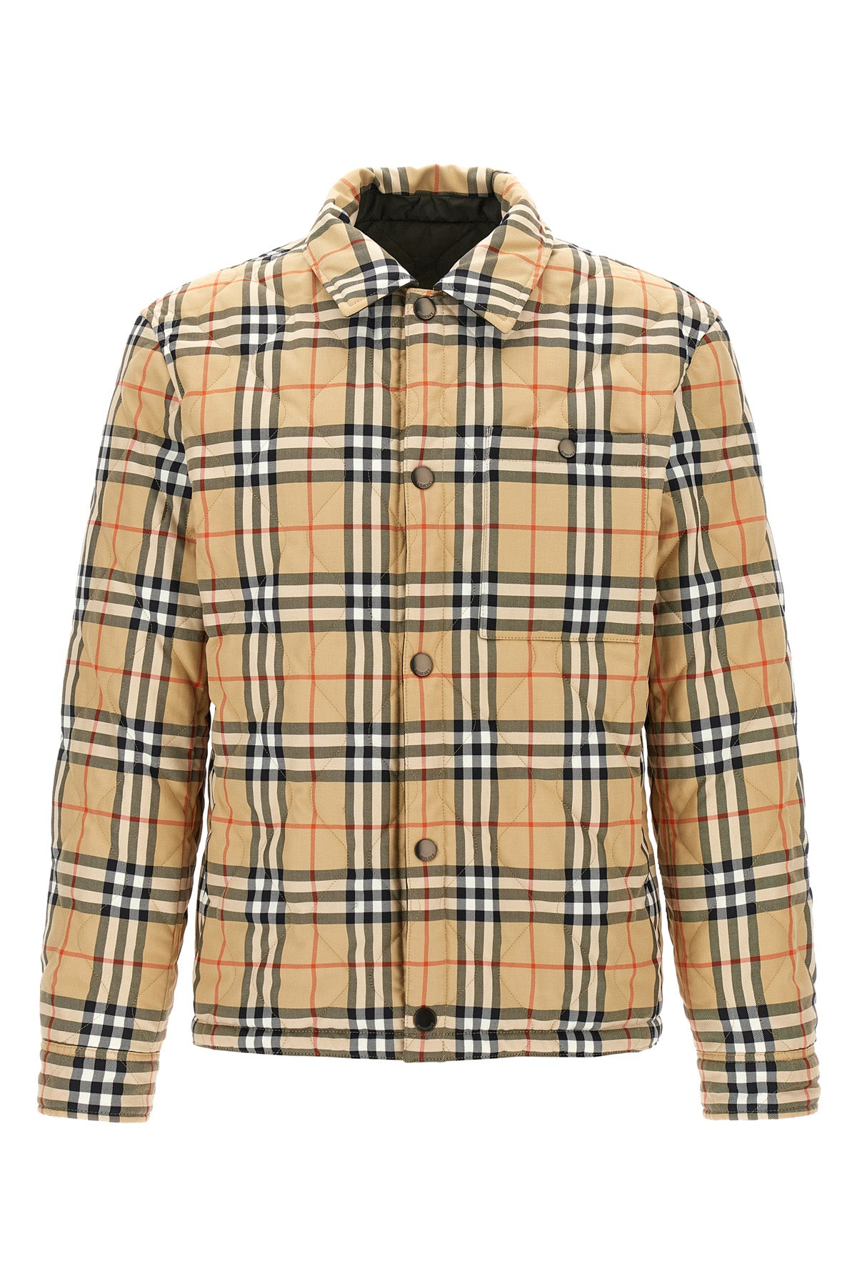the burberry brighton reversible overshirt jacket
