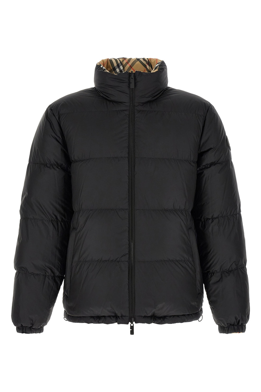 BURBERRY L snowdon reversible nylon down jacket