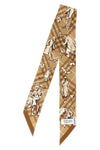 the burberry check mates thin scarf redefines accessory codes through elongate