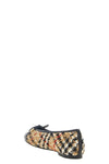 burberry highgate ballet flats redefine the codes of flat footwear through cla