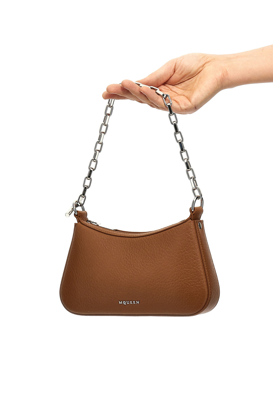 ALEXANDER MCQUEEN OS mcqueen t-bar mini handbag in grainy leather