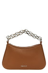 mcqueen t-bar mini handbag in grainy leather
