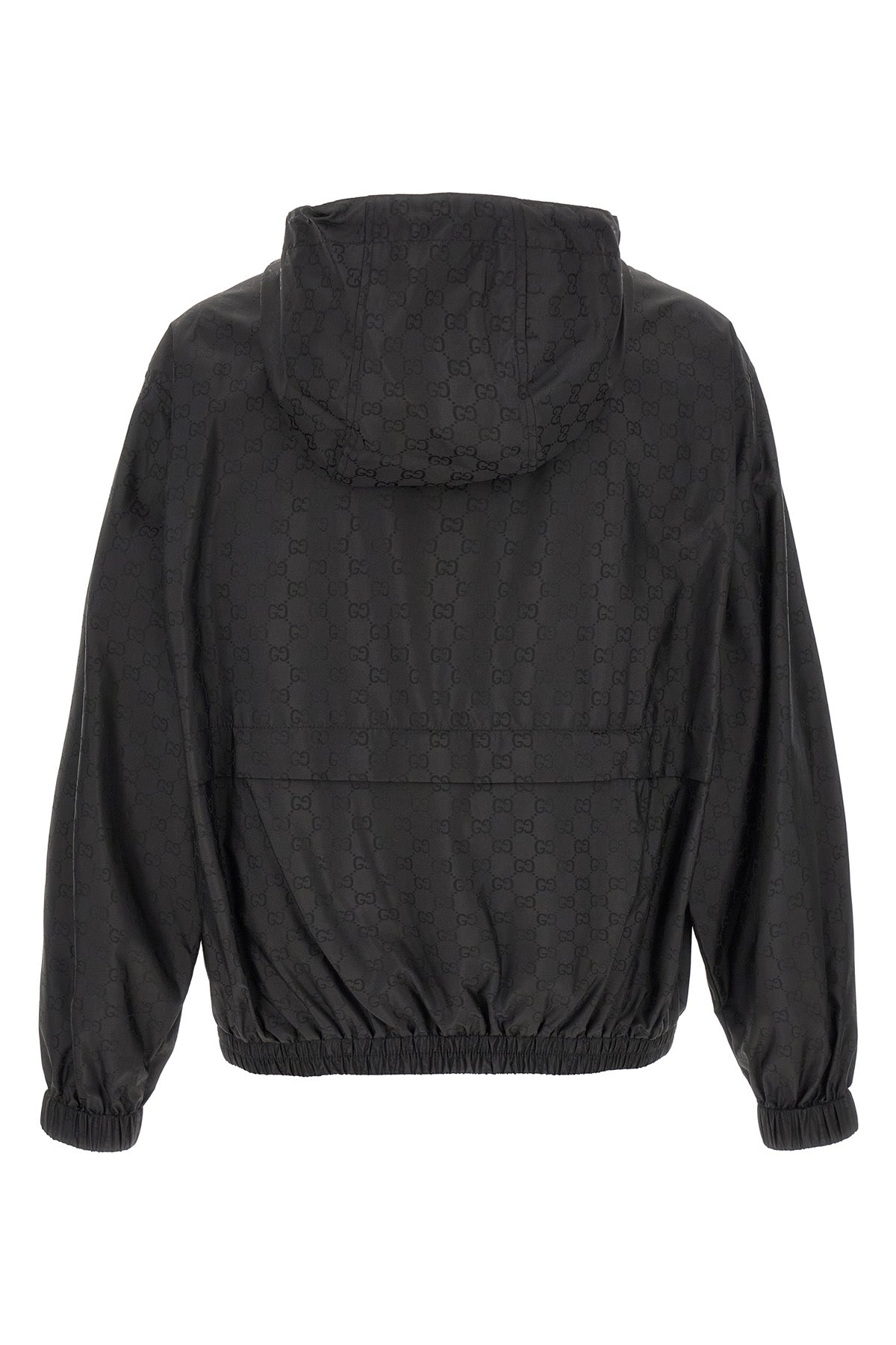 gg jacquard nylon anorak