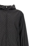 gg jacquard nylon anorak