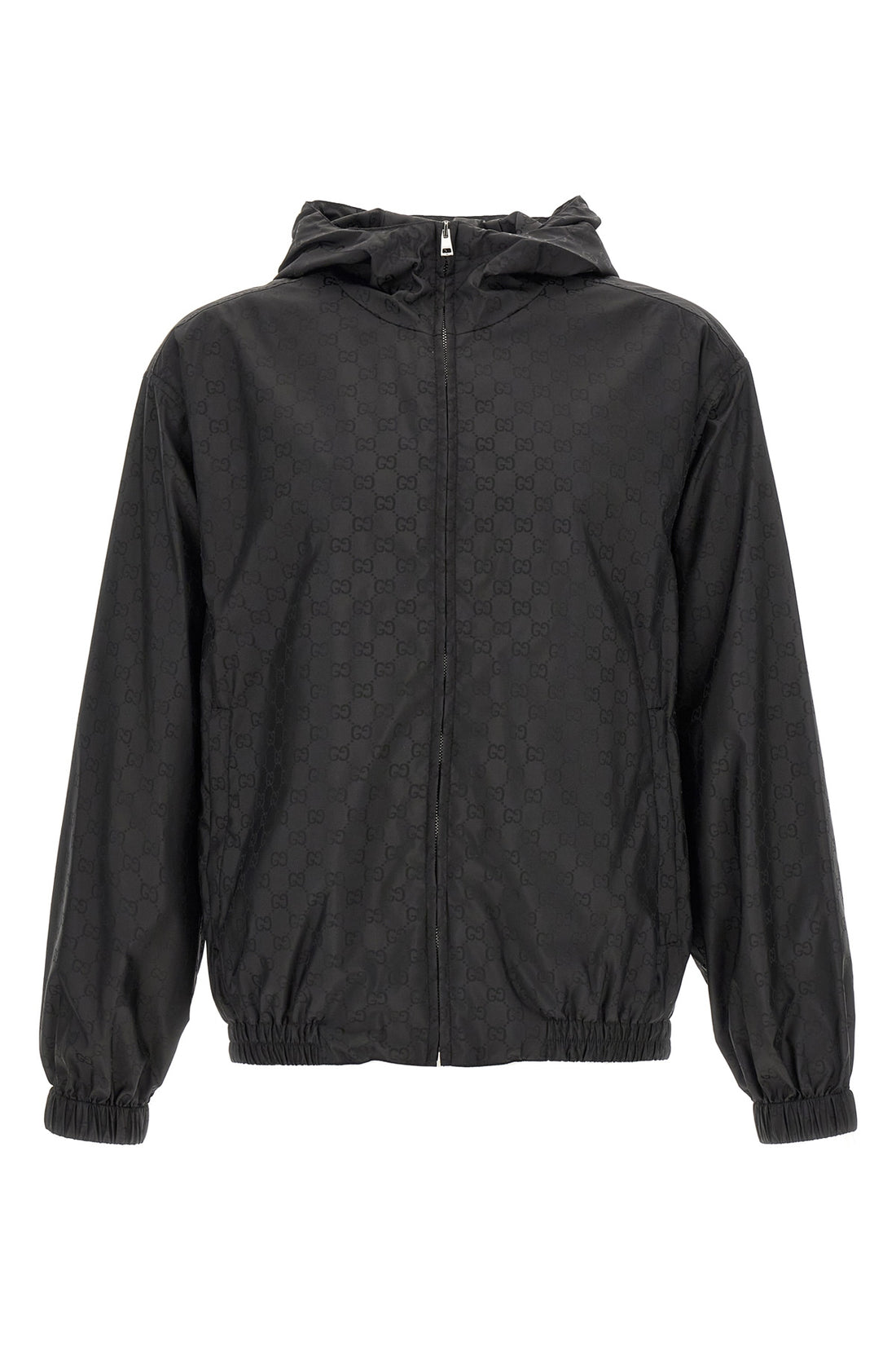 GUCCI 48 gg jacquard nylon anorak