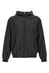 gg jacquard nylon anorak