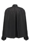 double sleeve technical crêpe shirt